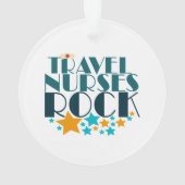 Travel Nurses Rock Ornament (achterkant)