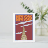 TRAVEL-NY, NY- BRIEFKAART (Staand voorkant)