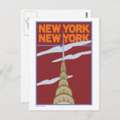 TRAVEL-NY, NY- BRIEFKAART (Voorkant / Achterkant)