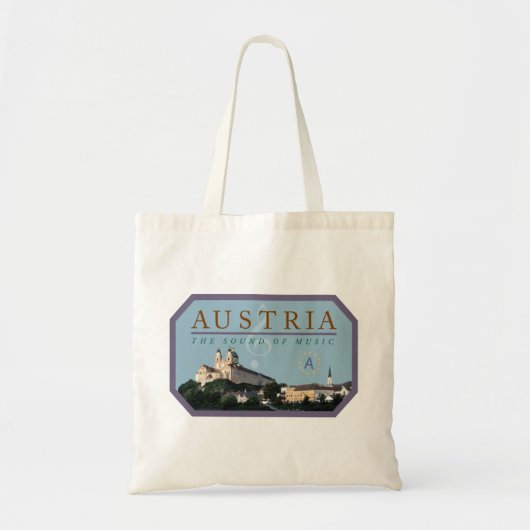 TRAVEL-Oostenrijk Tote Bag (Voorkant)