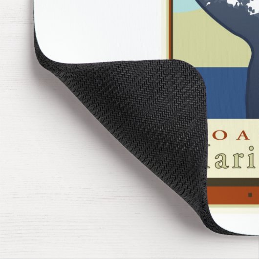 Travel Oregon Muismat (Hoek)