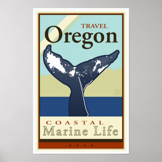 Travel Oregon Poster (Voorkant)