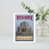 TRAVEL-Oregon-Vista House- Briefkaart (Staand voorkant)