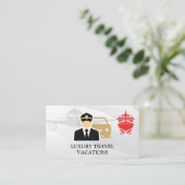 Travel | Personal Driver | Assistant Visitekaartje (Staand voorkant)