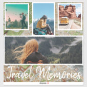 Travel Photo Collage Sticker (Vel)
