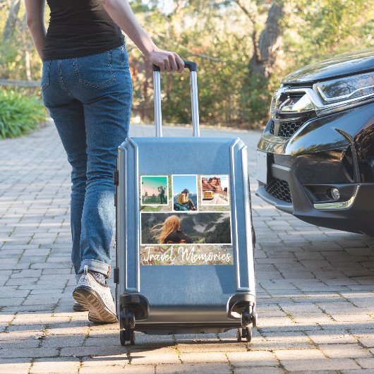 Travel Photo Collage Sticker (Koffer Insitu)