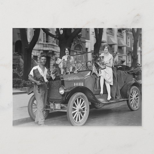 Travel Photographer, 1927 Briefkaart (Voorkant)