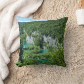 Travel Photography Kroatië Lake Mountain Landscape Kussen (Deken)