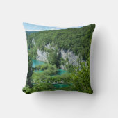 Travel Photography Kroatië Lake Mountain Landscape Kussen (Voorkant)