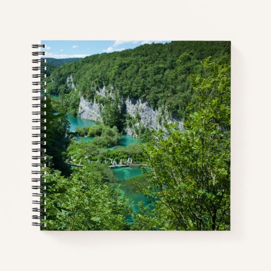 Travel Photography Kroatië Lake Mountain Landscape Notitieboek (Voorkant)