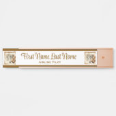 Travel Pilot Vacation Planner Naam Bord Deurbordje (Voorkant)