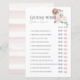 Travel Pink Suitcase Vrijgezellenfeest Guess Who