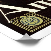 Travel Poster  Amalfi Italië Europa (Hoek)