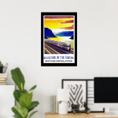 Travel Poster Hudson New York (Thuiskantoor)