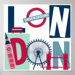 Travel Poster - Londen
