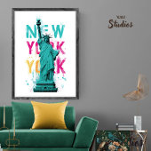 Travel Poster | New York USA Wallart | Home Deco