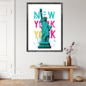 Travel Poster | New York USA Wallart | Home Deco