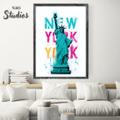 Travel Poster | New York USA Wallart | Home Deco