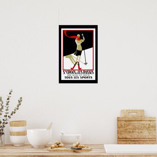 Travel Poster  Saint Croix Skiing (Keuken)