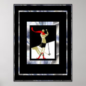 Travel Poster  Saint Croix Skiing 3 (Voorkant)