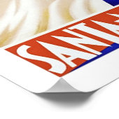 Travel Poster Santa Margherita Italië (Hoek)