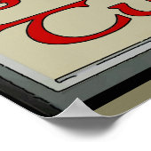 Travel Poster Turkey, Istanbul (Hoek)