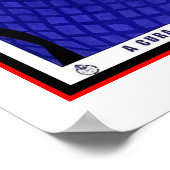 Travel Poster  Val d Aosta Italy Skiing (Hoek)