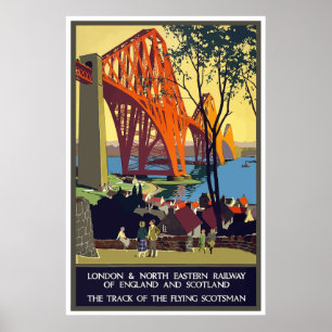 Travel Poster voor Engeland en Schotland