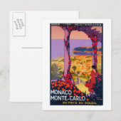 Travel Promotional Poster Briefkaart (Voorkant / Achterkant)