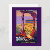 Travel Promotional Poster Briefkaart (Voorkant / Achterkant)