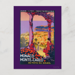 Travel Promotional Poster Briefkaart