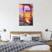 Travel Promotional Poster Canvas Afdruk (Insitu (Slaapkamer))