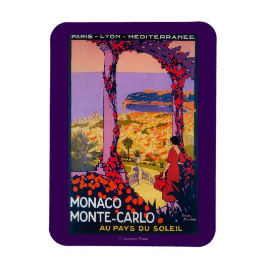 Travel Promotional Poster Magneet (Verticaal)