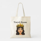 Travel Queen Bag Tote Bag (Achterkant)
