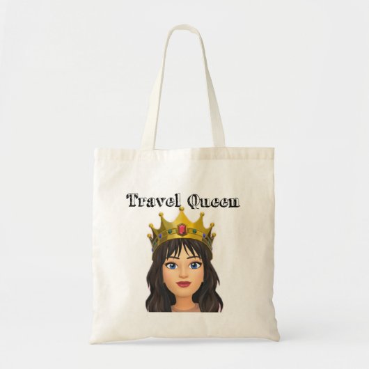 Travel Queen Bag Tote Bag (Voorkant)