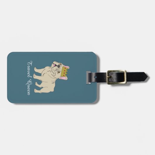 Travel Queen Bagagelabel (Voorkant horizontaal)