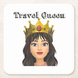 Travel Queen Onderzetter