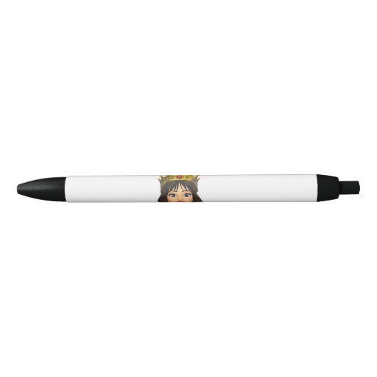 Travel Queen Zwarte Inkt Pen (Voorkant)