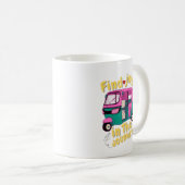 Travel Quote Coffee Mug  Koffiemok (Voorkant rechts)