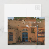 Travel Quote Photo Briefkaart (Voorkant / Achterkant)