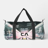 Travel Quotes Airport Monogram Uw foto Plunjezak (Voorkant)