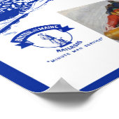 Travel-reisposter van Boston & Maine Railroad Poster (Hoek)