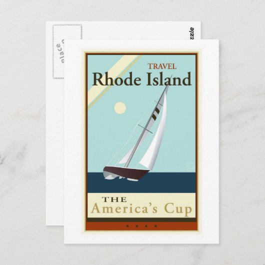 Travel Rhode Island Briefkaart (Voorkant / Achterkant)