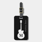 Travel Rock Guitar Music Personalized Bagagelabel (Voorkant verticaal)