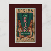 TRAVEL-Roslyn WA- Briefkaart (Voorkant)