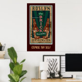 TRAVEL-Roslyn WA Poster (Thuiskantoor)