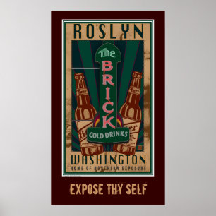 TRAVEL-Roslyn WA Poster