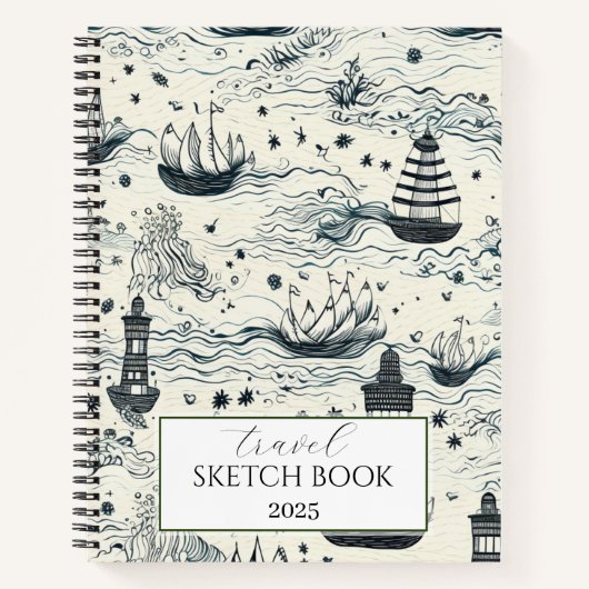 Travel Sketch Book Spiral Notitieboek (Voorkant)