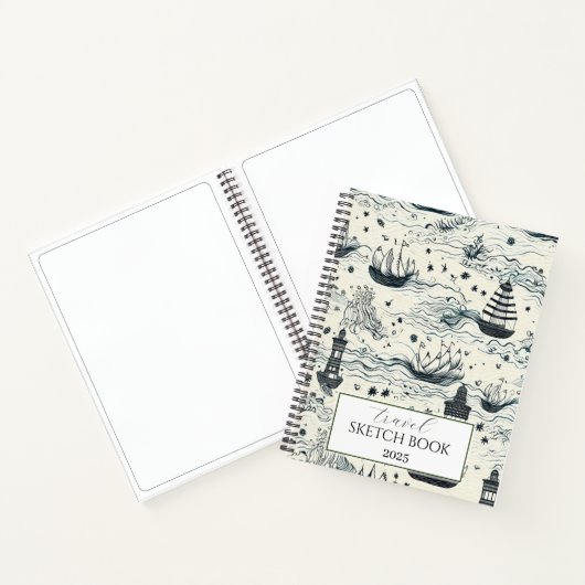 Travel Sketch Book Spiral Notitieboek (Binnen)