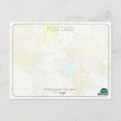 Travel Sketch Postcard: Wandering Tsukiji Tokyo Briefkaart (Achterkant)